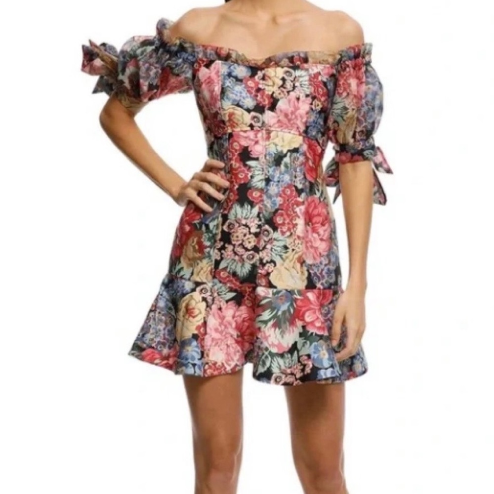 Keepsake dress off the shoulder